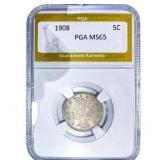 1908 Liberty Victory Nickel PGA MS65