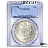 1889-O Morgan Silver Dollar PCGS MS63