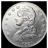 1834 Capped Bust Half Dollar CHOICE AU