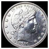 1910 Barber Silver Quarter UNCIRCULATED