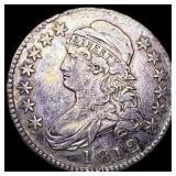 1812 Capped Bust Half Dollar ABOUT UNCIRCULATED