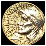 1915-S Gold $1 Panama-Pacific Exposition HIGH GRAD