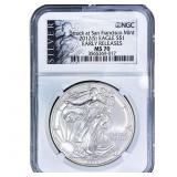 2012[S] Silver Eagle NGC MS70