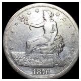 1876-S Silver Trade Dollar LIGHTLY CIRCULATED