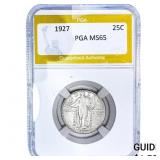 1927 Standing Liberty Quarter PGA MS65