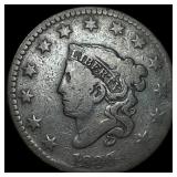 1830 Coronet Head Large Cent NICELY CIRCULATED