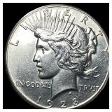 1928 Silver Peace Dollar UNCIRCULATED