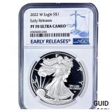 2022-W Silver Eagle NGC PF70 Ultra Cameo