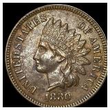 1880 Indian Head Cent CLOSELY UNCIRCULATED