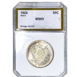 1920 Maine Half Dollar PGA MS65
