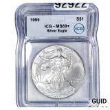 1999 Silver Eagle ICG MS69+
