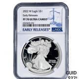 2022-W Silver Eagle NGC PF70 Ultra Cameo
