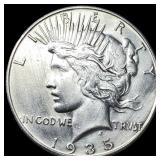1935-S Silver Peace Dollar HIGH GRADE