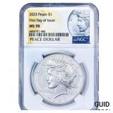 2023 Silver Peace Dollar NGC MS70