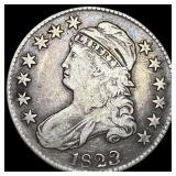 1823 Capped Bust Half Dollar LIGHTLY CIRCULATED