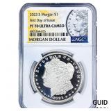 2023-S Morgan Silver Dollar NGC PF70 Ultra Cameo