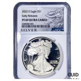 2022-S Silver Eagle NGC PF69 Ultra Cameo