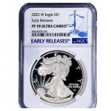 2022-W Silver Eagle NGC PF70 Ultra Cameo