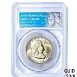 1948 Franklin Half Dollar   Philadelphia Dollar