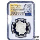 2023-S Morgan Silver Dollar NGC PF70 Ultra Cameo
