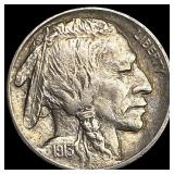 1913 Type 1 Buffalo Nickel CHOICE AU