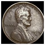 1909-S Lincoln Wheat Cent LIGHTLY CIRCULATED