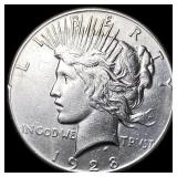 1928 Silver Peace Dollar UNCIRCULATED