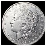 1902 Morgan Silver Dollar CLOSELY UNCIRCULATED