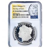 2023-S Morgan Silver Dollar NGC PF70 Ultra Cameo