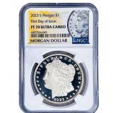 2023-S Morgan Silver Dollar NGC PF70 Ultra Cameo