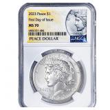2023 Silver Peace Dollar NGC MS70