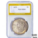 1879 Morgan Silver Dollar PGA MS64