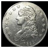 1834 Capped Bust Half Dollar CHOICE AU