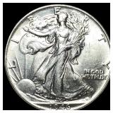 1946 Walking Liberty Half Dollar GEM BU