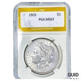 1903 Morgan Silver Dollar PGA MS63