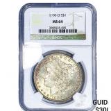 1900-O Morgan Silver Dollar NGC MS64