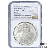 2008-W Silver Eagle NGC MS69