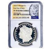 2023-S Morgan Silver Dollar NGC PF70 Ultra Cameo