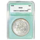 1896 Morgan Silver Dollar NTC MS66