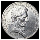 1918 Silver Illinois Centennial Half Dollar GEM BU