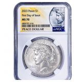 2023 Silver Peace Dollar NGC MS70