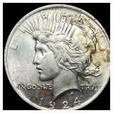 1924 Silver Peace Dollar UNCIRCULATED