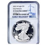 2022W Silver Eagle NGC PF70 Ultra Cameo