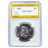 1952 Franklin Half Dollar PGA PR67