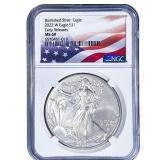2022-W Silver Eagle NGC MS69 Burnished