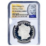 2023-S Morgan Silver Dollar NGC PF70 Ultra Cameo