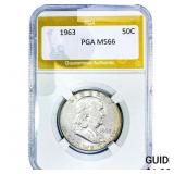 1963 Franklin Half Dollar PGA MS66