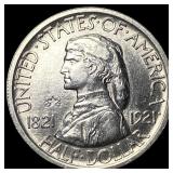 1921 Missouri Centennial Half Dollar GEM BU