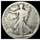 1917 Walking Liberty Half Dollar NICELY CIRCULATED
