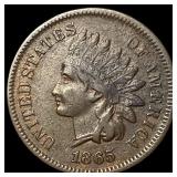 1865 Indian Head Cent NEARLY UNCIRCULATED
